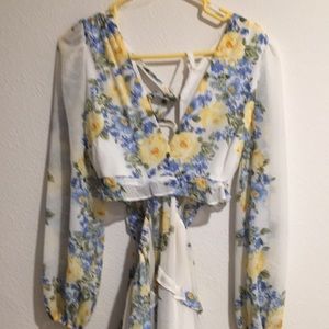 Summer Floral Print Dress